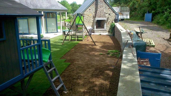 Engazonnement de terrain Flers