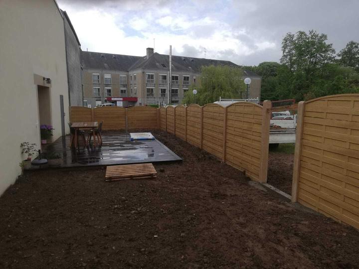 Installation de terrasses Flers
