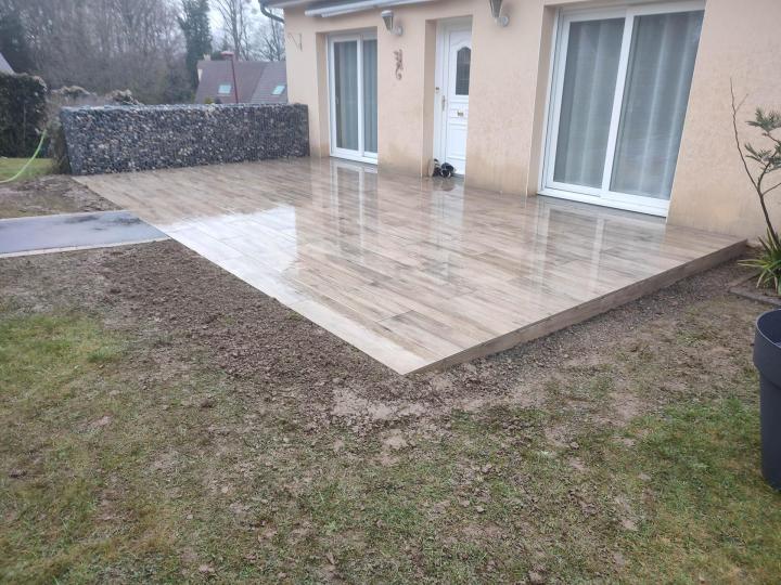 Création de terrasses - Flers